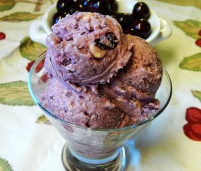 Brazilian Black Cherry Ice Cream