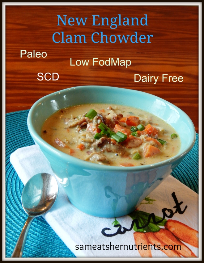new england clam chowder for blog