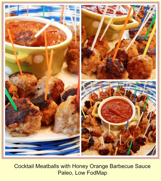 cocktail meatball collage