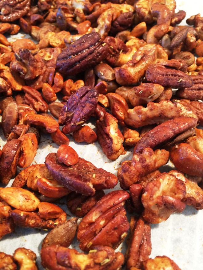 Baked Spiced Nuts - Paleo
