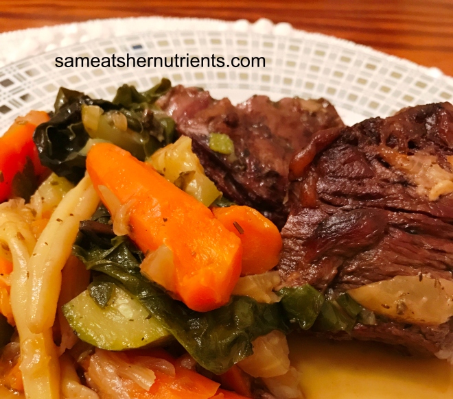 Oven Chuck Roast with Vegetables