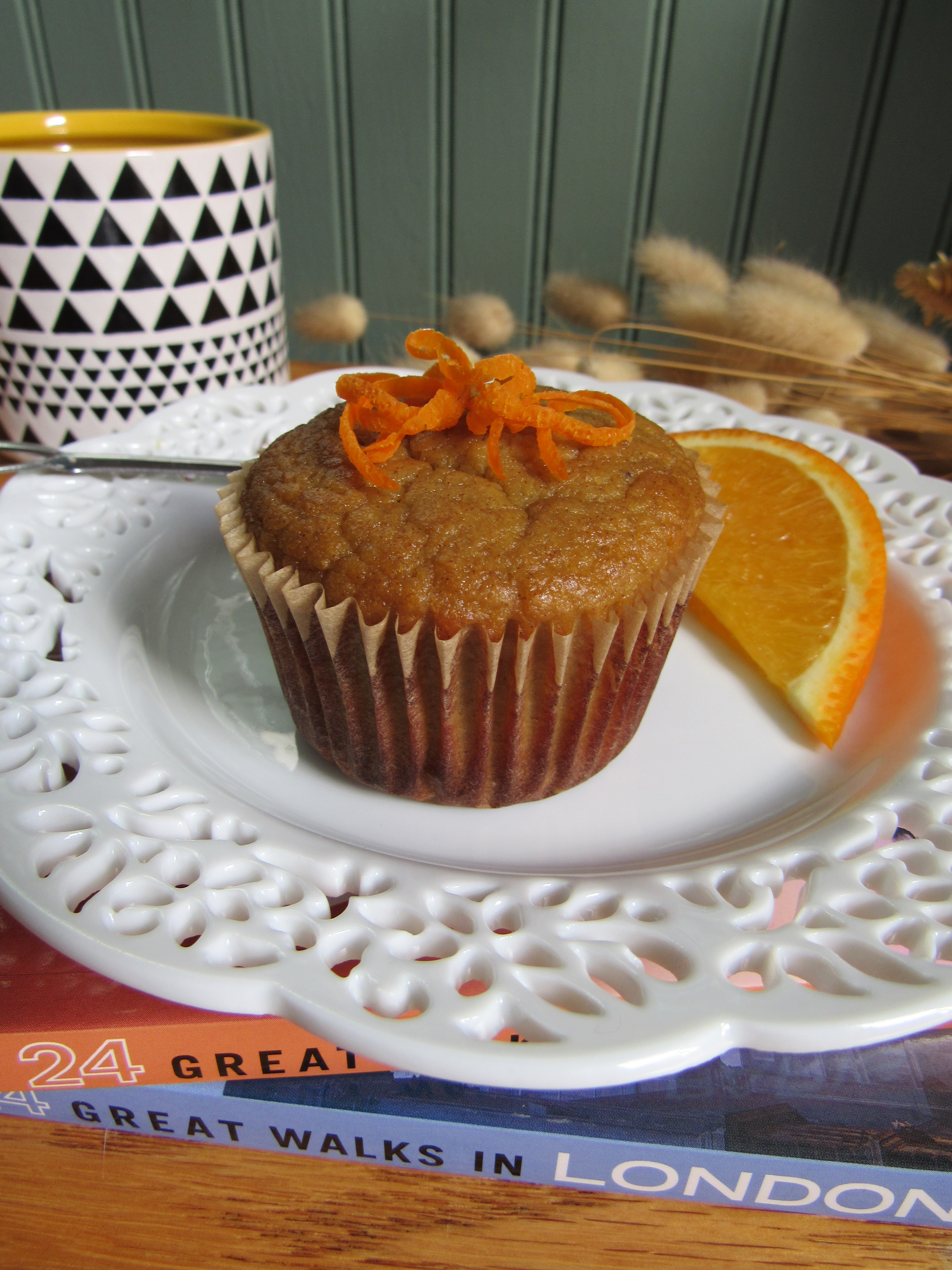 Coconut Flour Orange Muffins