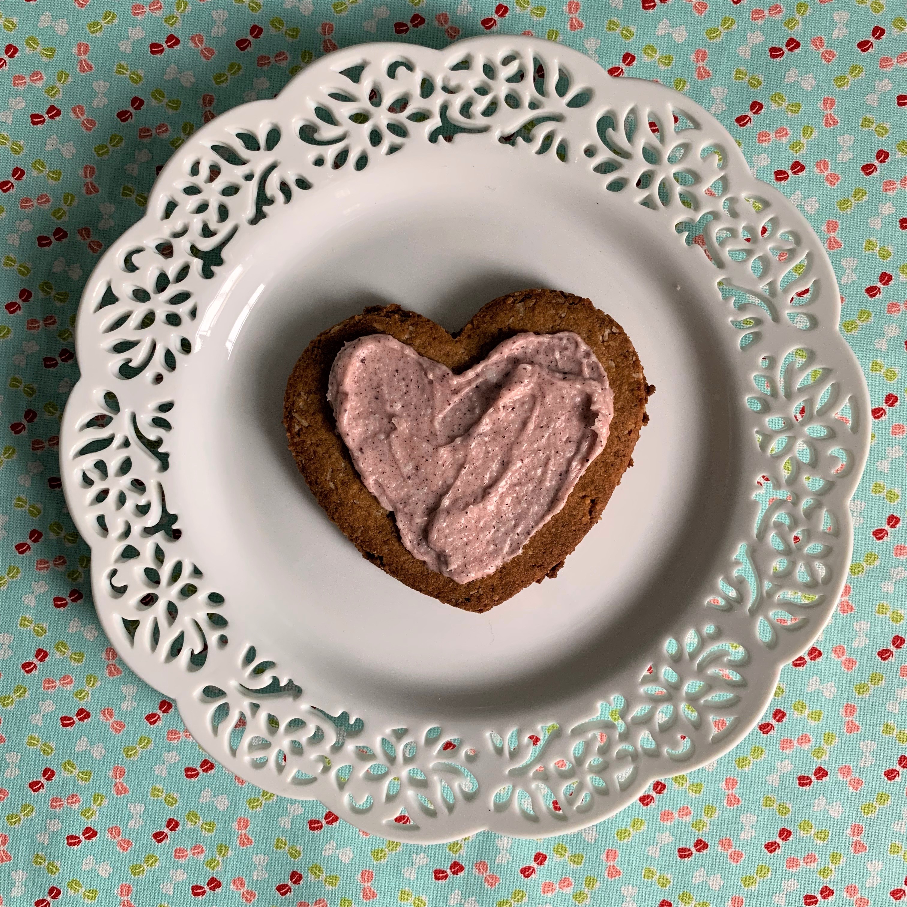 Iced Valentines Day Cookies