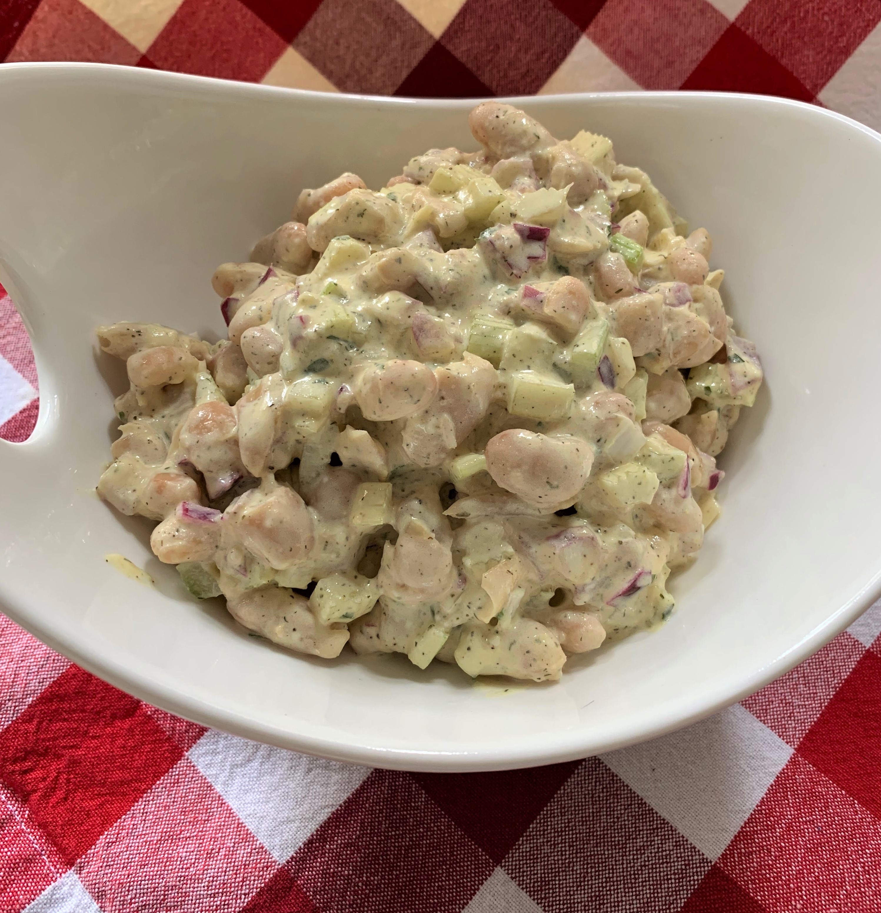 Cannellini Bean Salad for your Backyard BBQ's